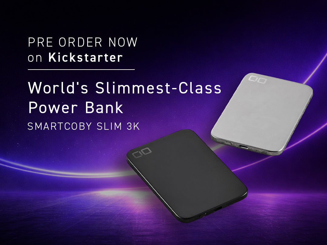Pre-order NOW on KICKSTARTER for SMARTCOBY ULTRA SLIM 3K