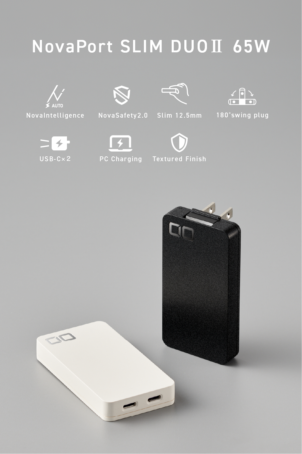 NovaPort SLIM DUO II 65W2C