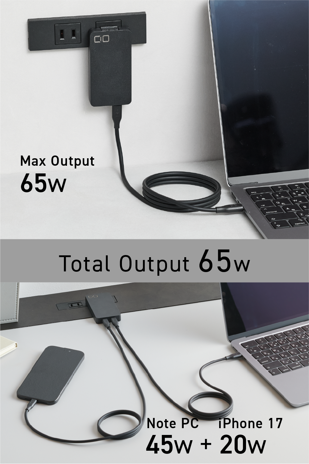 NovaPort SLIM DUO II 65W2C