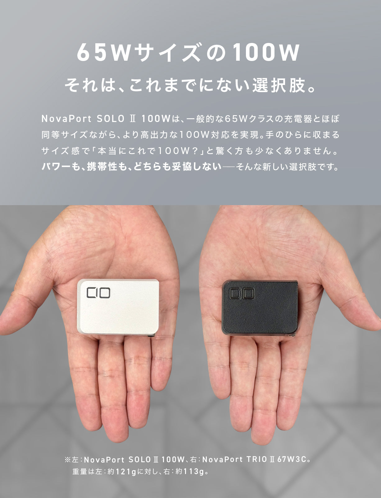 NovaPort SOLOⅡ 100W1C