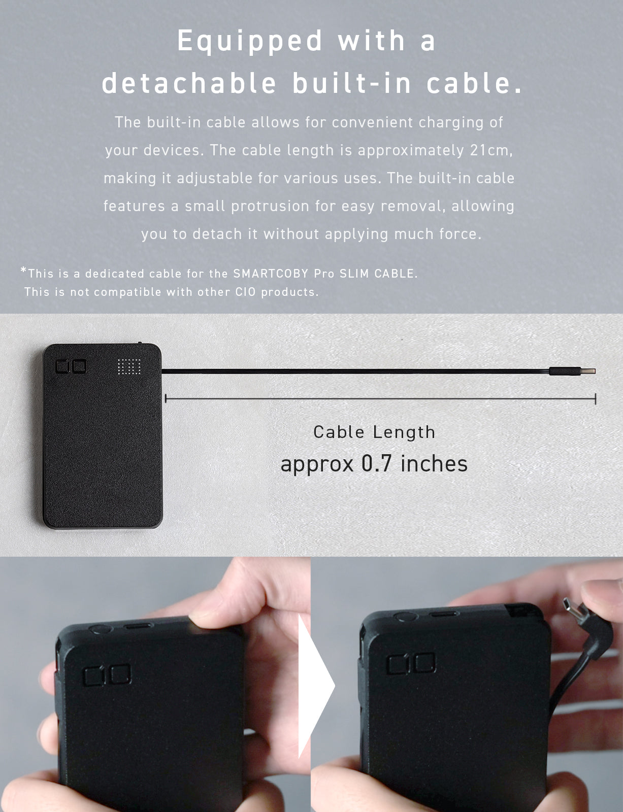 SMARTCOBY Pro SLIM CABLE