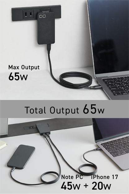 NovaPort SLIM DUO II 65W2C