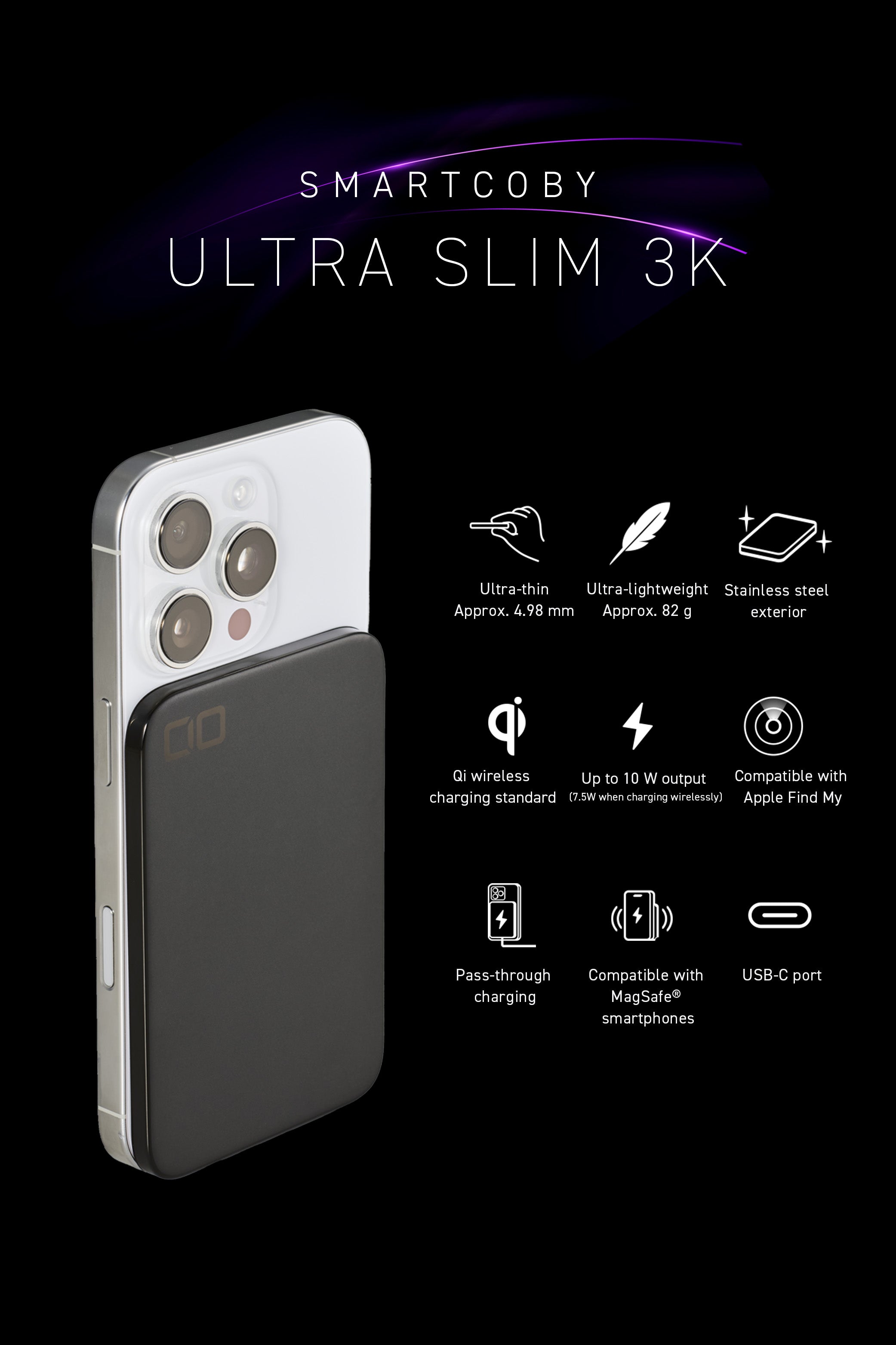 CIO SMARTCOBY ULTRA SLIM 3K 【BLACK】 SMARTCOBY ULTRA SLIM 3K – CIO co., Ltd.