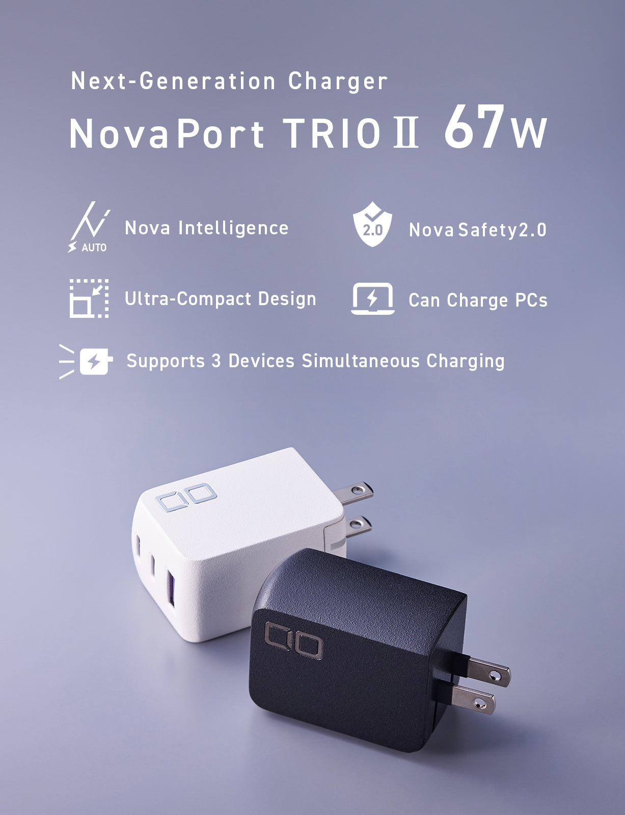 NovaPort TRIOⅡ 67W2C1A