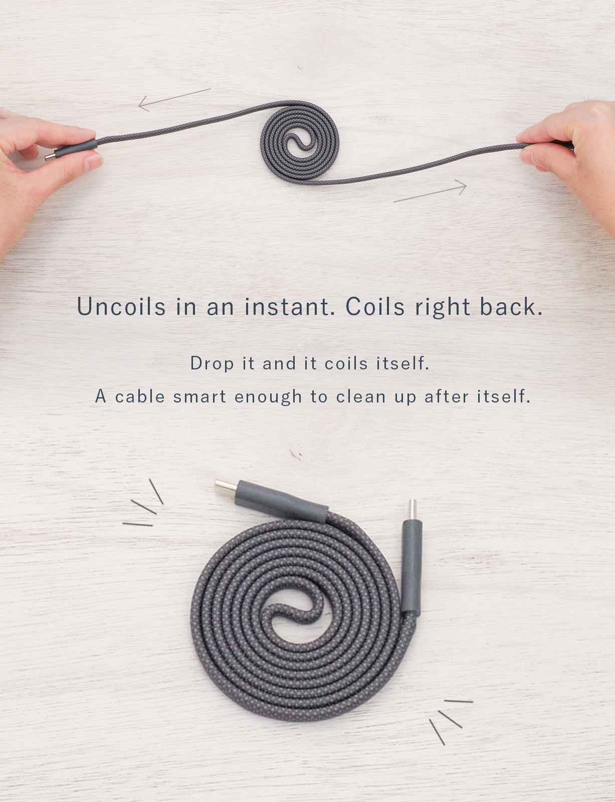 Flat Spiral Cable