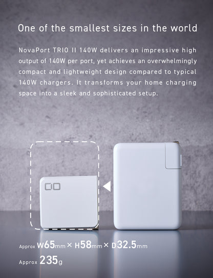 NovaPort TRIOⅡ 140W3C