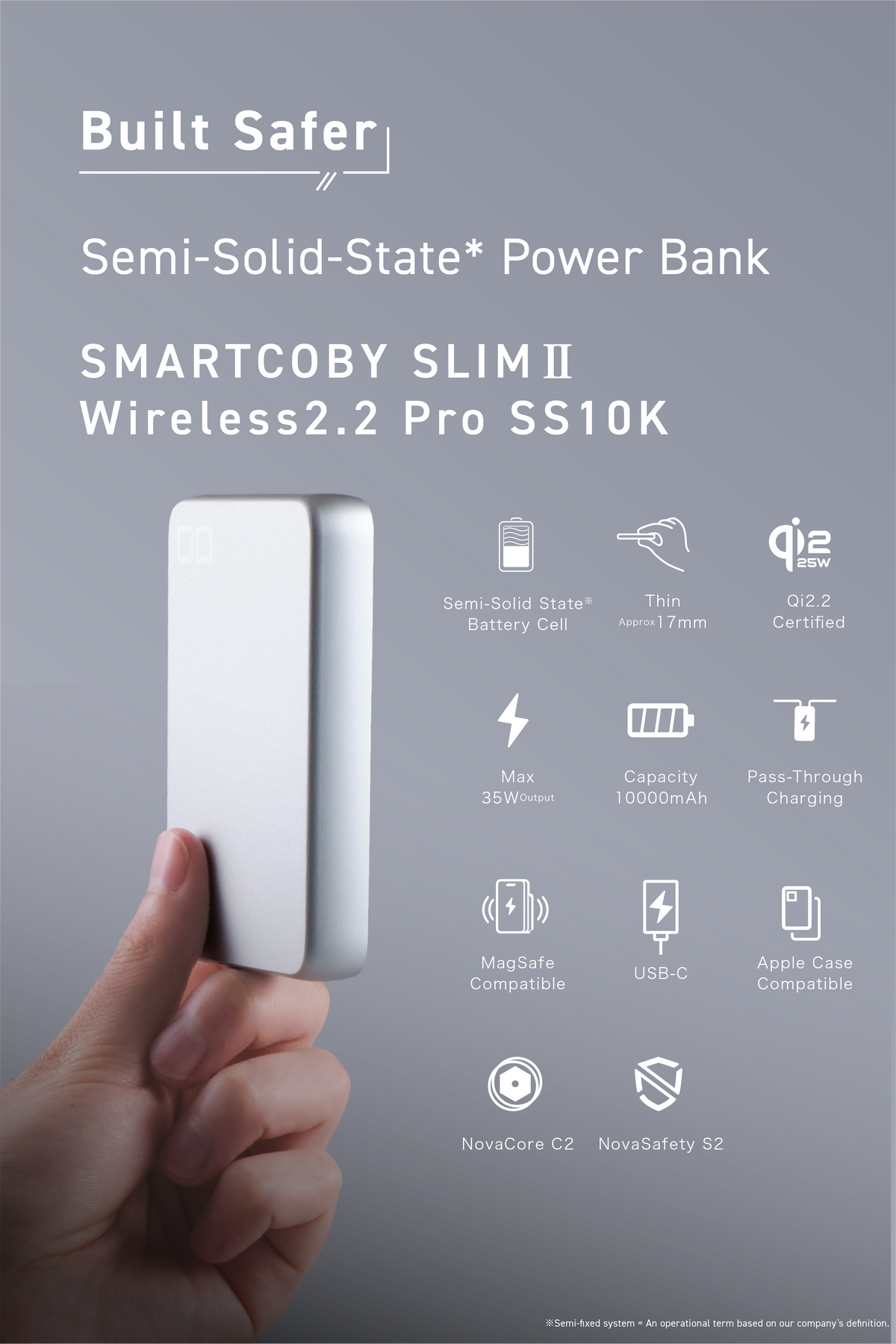 SMARTCOBY SLIMⅡ Wireless2.2 Pro SS10K